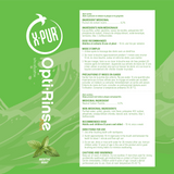 X-PUR Opti-Rinse Plus — 0.2% NaF 500 mL — Mint - Oral Science Boutique