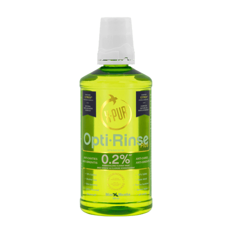 X-PUR Opti-Rinse Plus — 0.2% NaF 500 mL — Mint - Oral Science Boutique