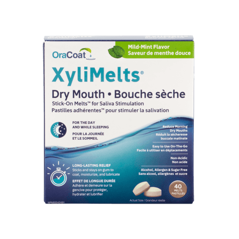XyliMelts Adhering Pastilles — Mild-mint - Oral Science Boutique