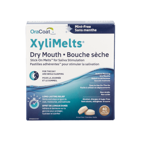 XyliMelts Adhering Pastilles — Mint-free - Oral Science Boutique