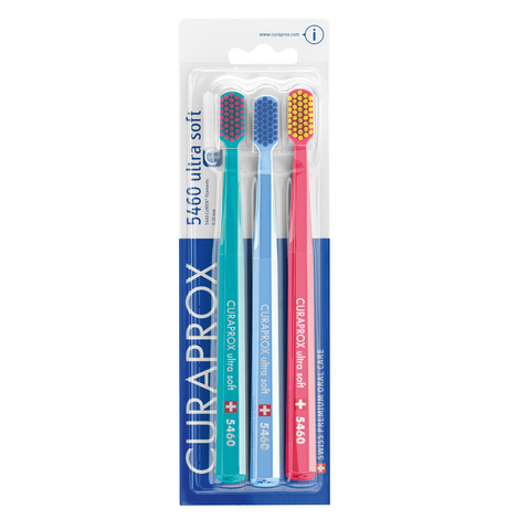 CURAPROX CS 5460 Ultra soft — 3-Pack - Oral Science Boutique